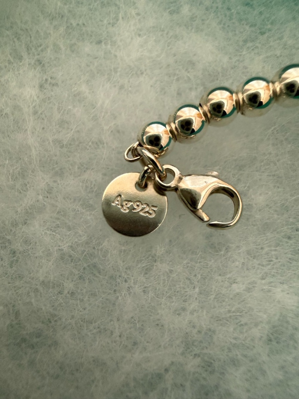 Tiffany Co Return to Tiffany Beyoncé Beaded Chain Necklace in Sterling Silver - Picture 6 of 9